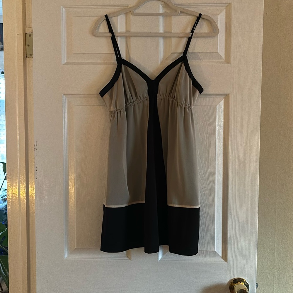 Chiffon mini-dress
